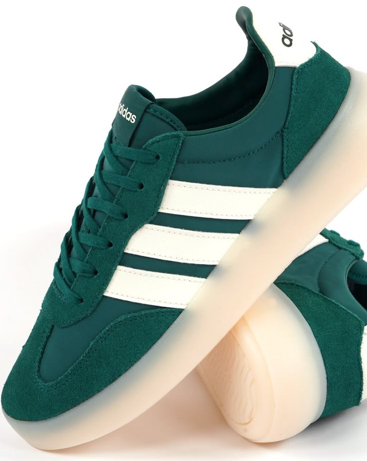 Adidas Barreda Decode Trainers Collegiate Green - 80s Casual Classics